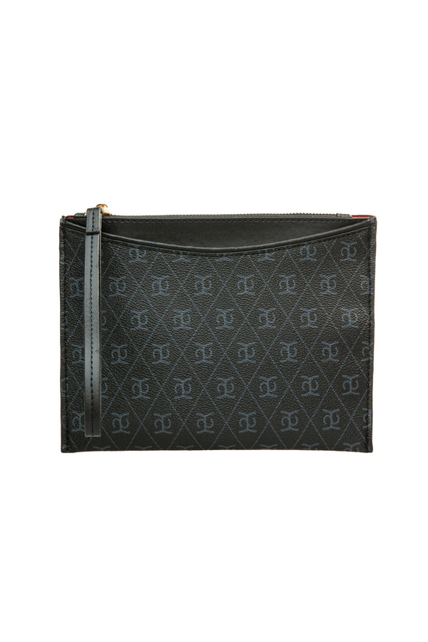 Kadın tabba kahverengi Baskılı Kadın Clutch El Çantası portföy KSCH-4075