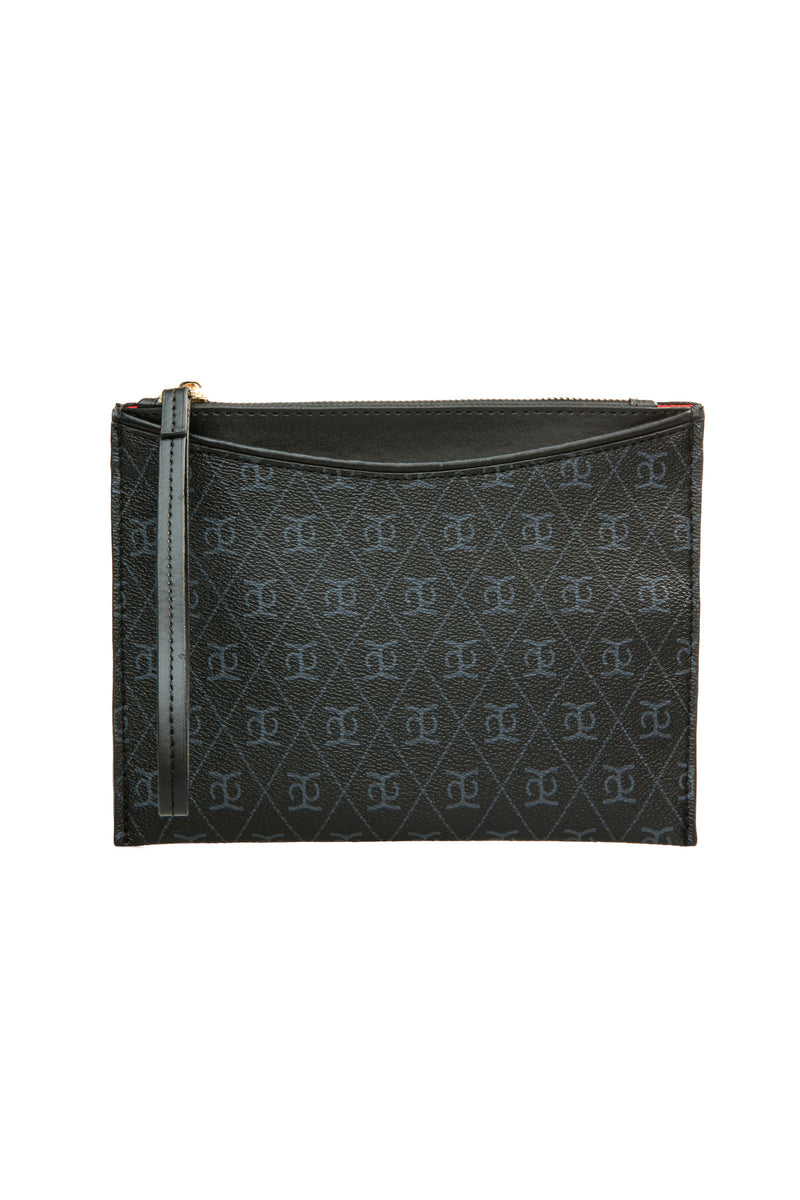 Kadın tabba kahverengi Baskılı Kadın Clutch El Çantası portföy KSCH-4075