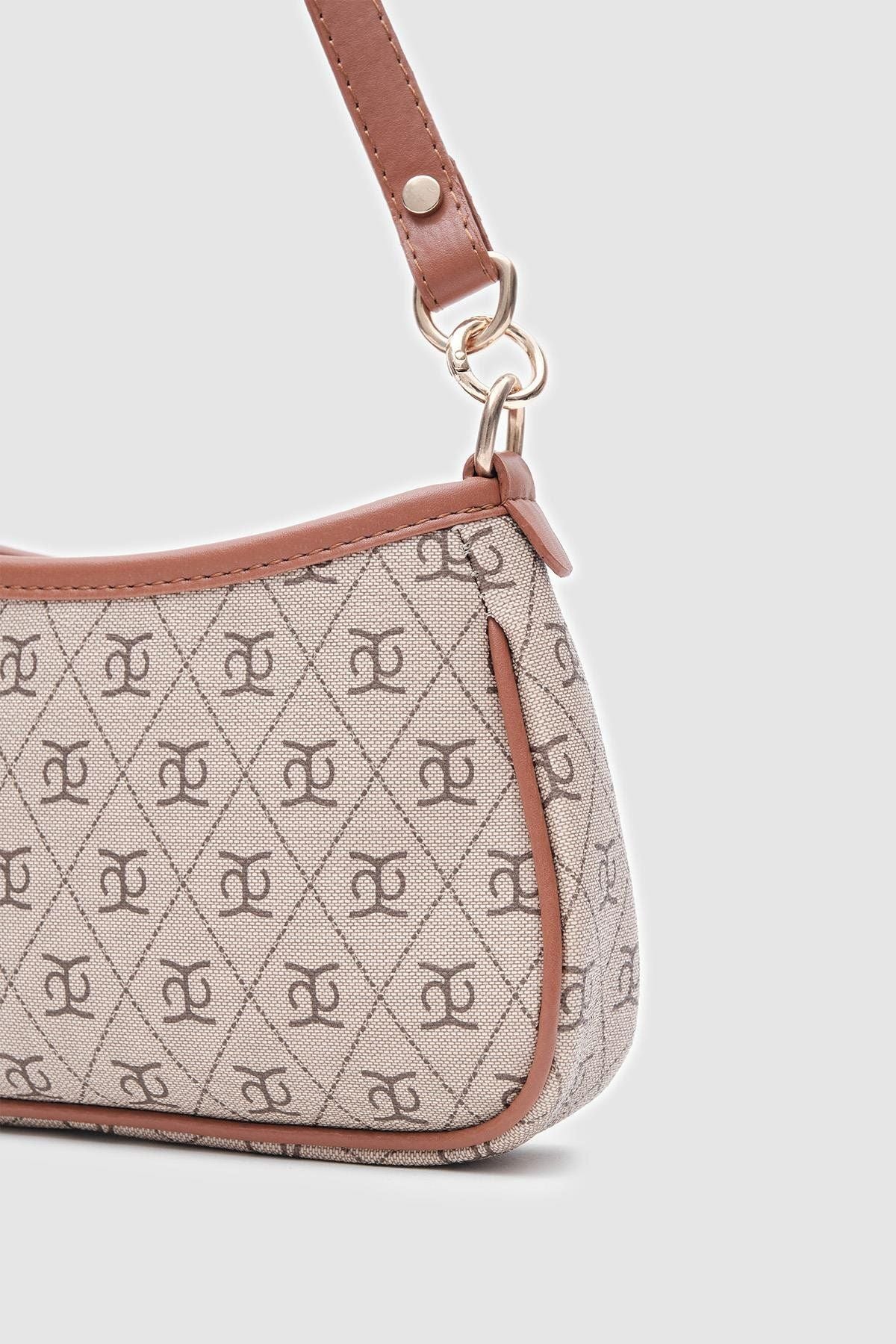 Farme Monogram Baget ve Çapraz Çanta