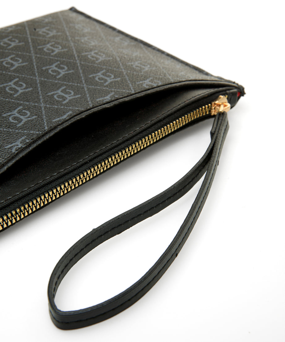 Kadın tabba kahverengi Baskılı Kadın Clutch El Çantası portföy KSCH-4075 - Görsel 15