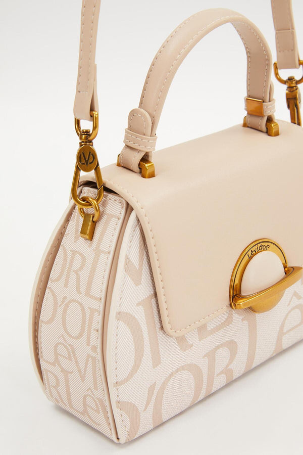 Pembe Kumaş Görünümlü El Çantası 930281 - Görsel 3