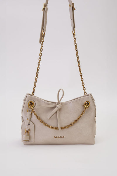 Vizon Fiyonk Model Omuz Çantası - Gri