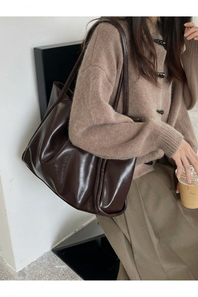 SOFT MODEL KADIN OMUZ VE KOL ÇANTASI SALAŞ ÜNİVERSİTE - Kahverengi