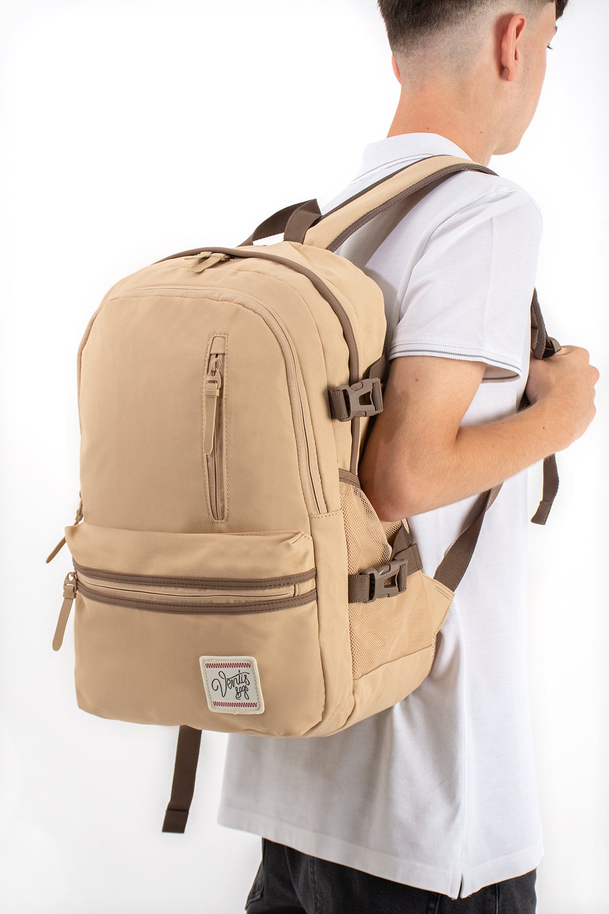 Ultra Hafif Su Geçirmez Çok Cepli Sırt Çantası Unisex Kore Stil  VNT-1-3C