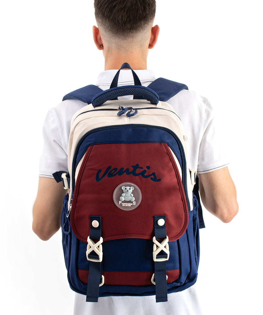 Ultra Hafif Su Geçirmez Çok Cepli Sırt Çantası Unisex Kore Stil  VNT-1-1D