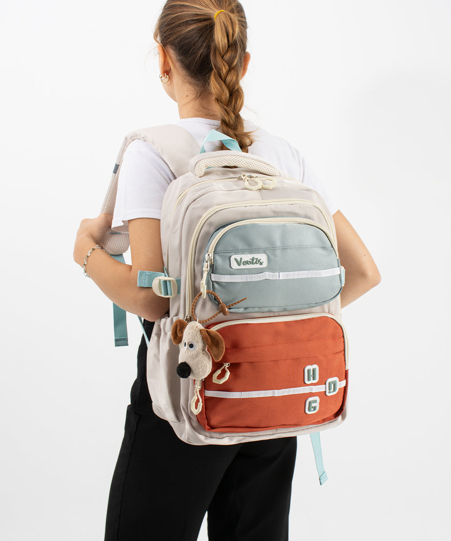 Ultra Hafif Su Geçirmez Çok Cepli Sırt Çantası Unisex Kore Stil  VNT-1-1A