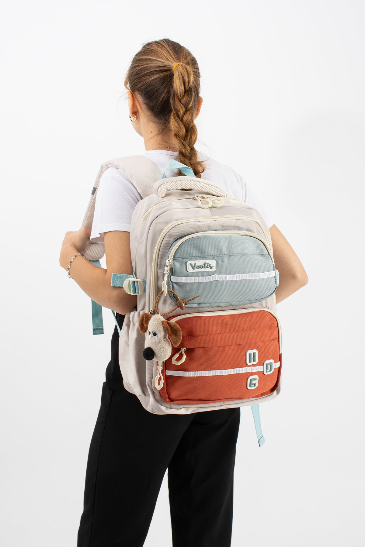 Ultra Hafif Su Geçirmez Çok Cepli Sırt Çantası Unisex Kore Stil  VNT-1-1A