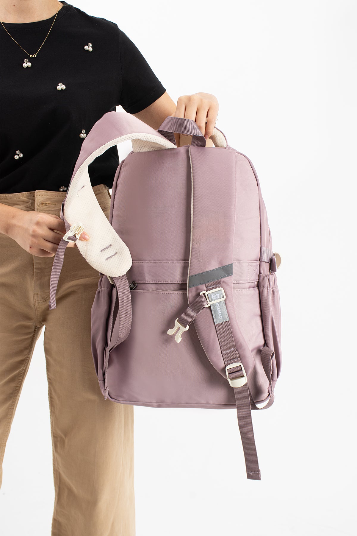 Ultra Hafif Su Geçirmez Çok Cepli Sırt Çantası Unisex Kore Stil  VNT-1-1G