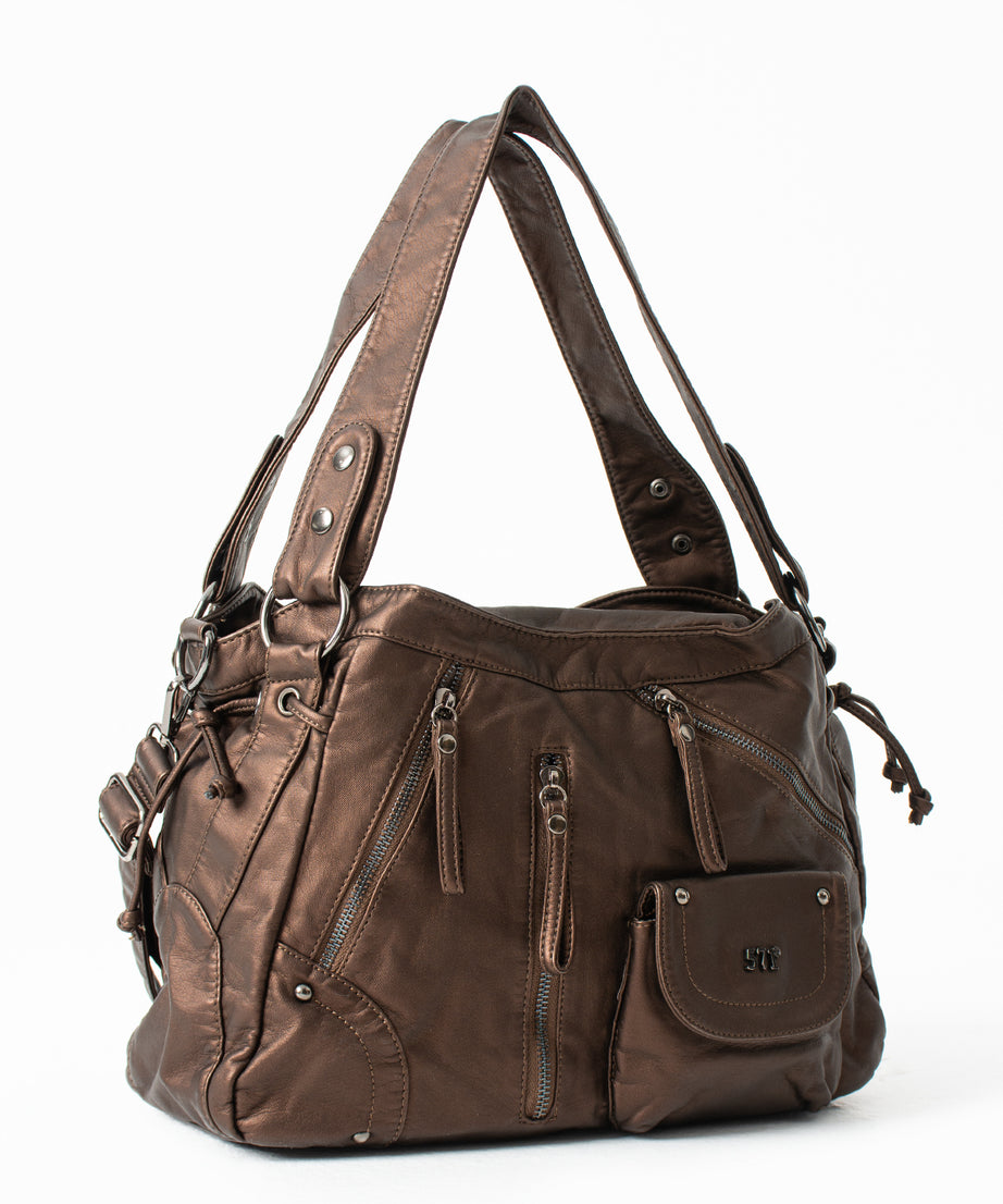 Kol Çapraz İthal Deri Çanta 571-14-11k