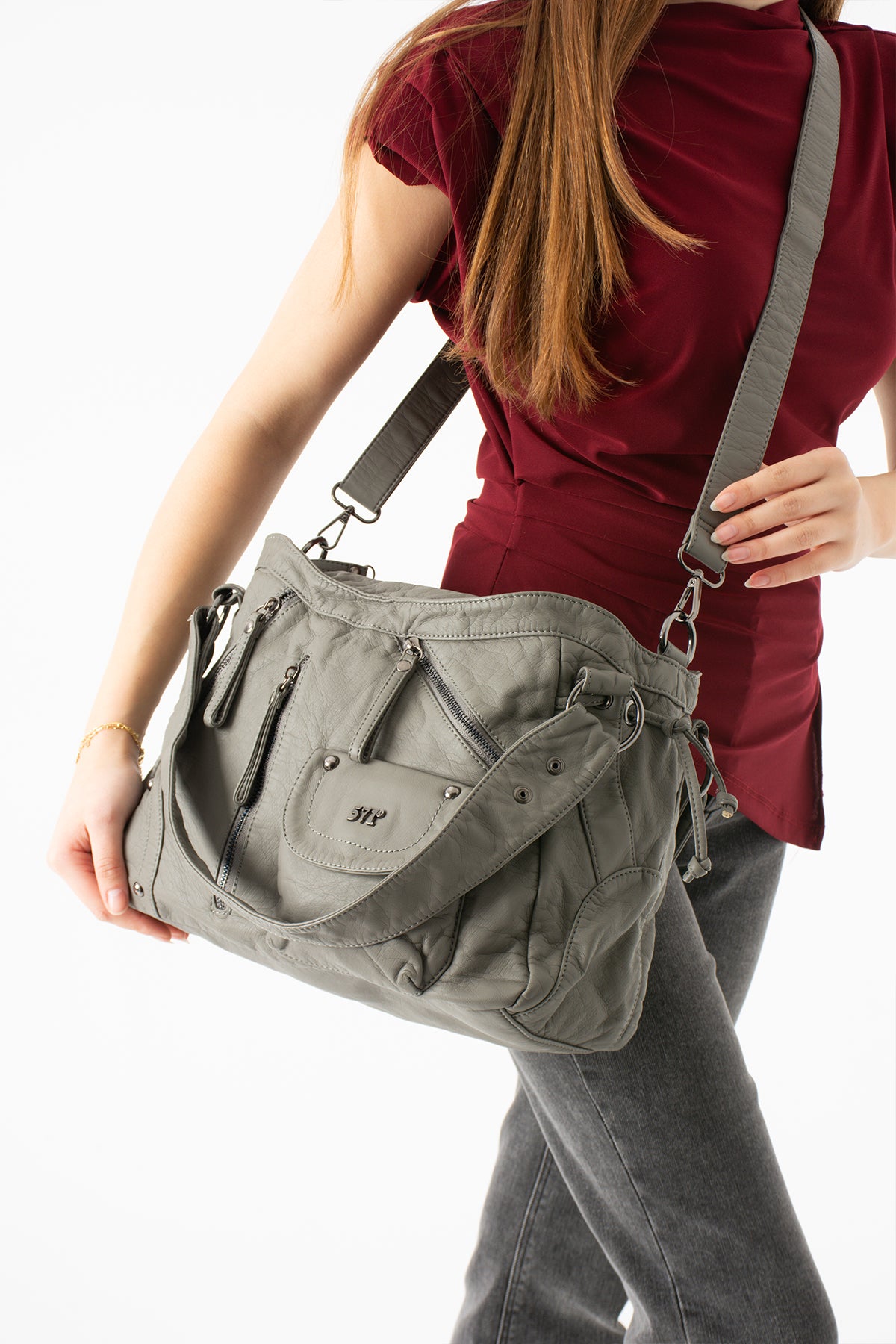 Kol Çapraz İthal Deri Çanta 571-14-11k