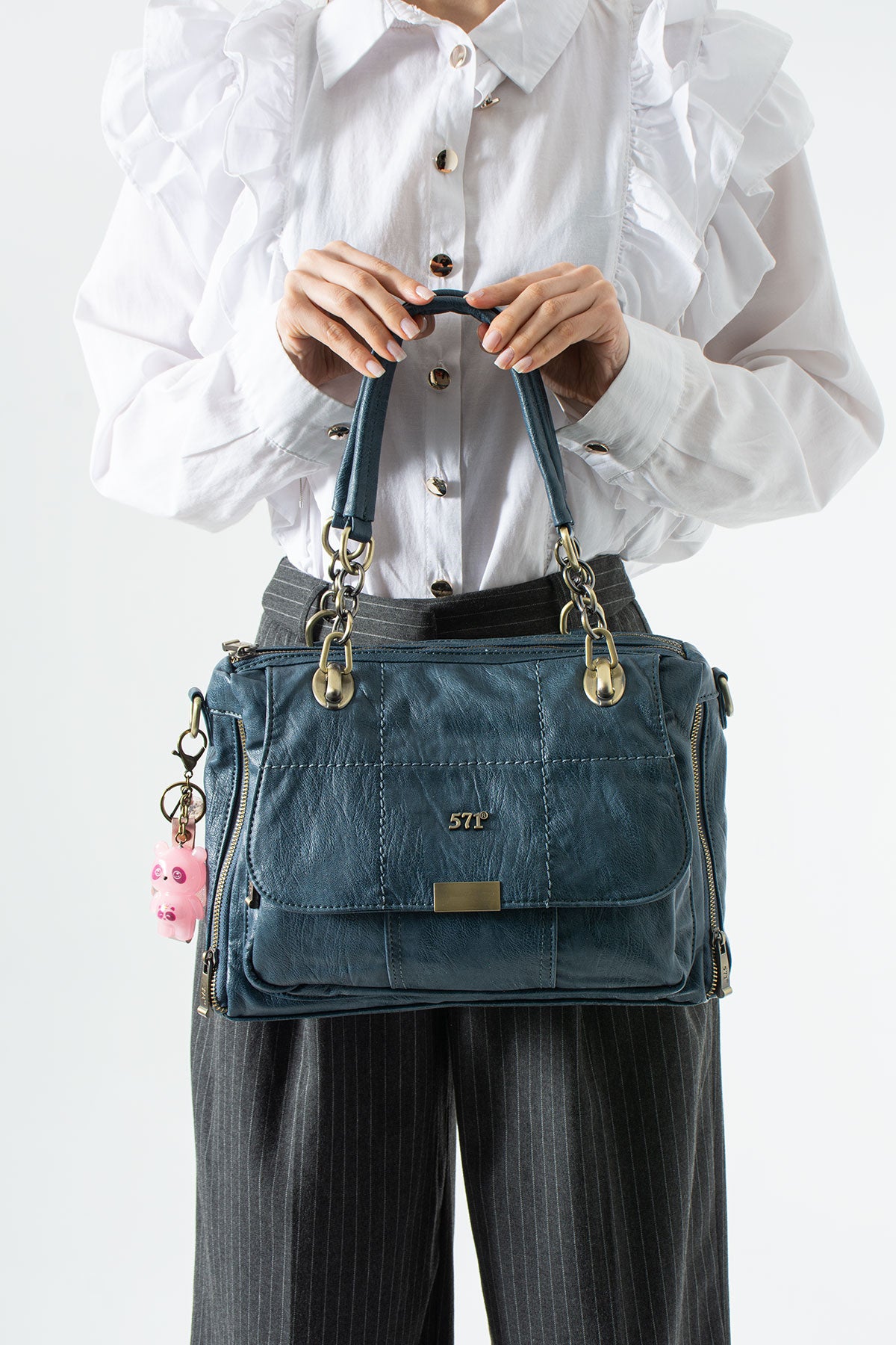 Kol Çapraz İthal Deri Çanta 571-14-17O