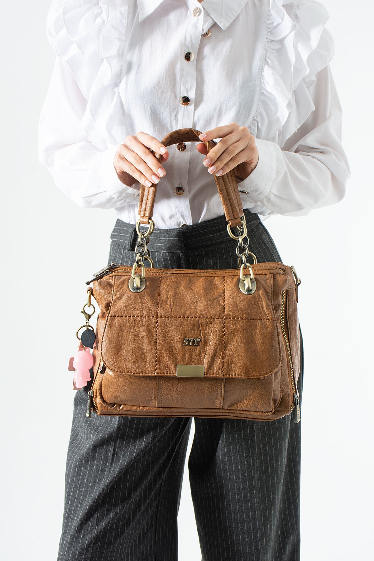 Kol Çapraz İthal Deri Çanta 571-14-17O