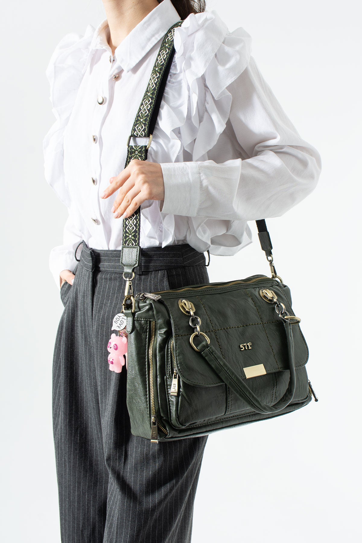 Kol Çapraz İthal Deri Çanta 571-14-17O