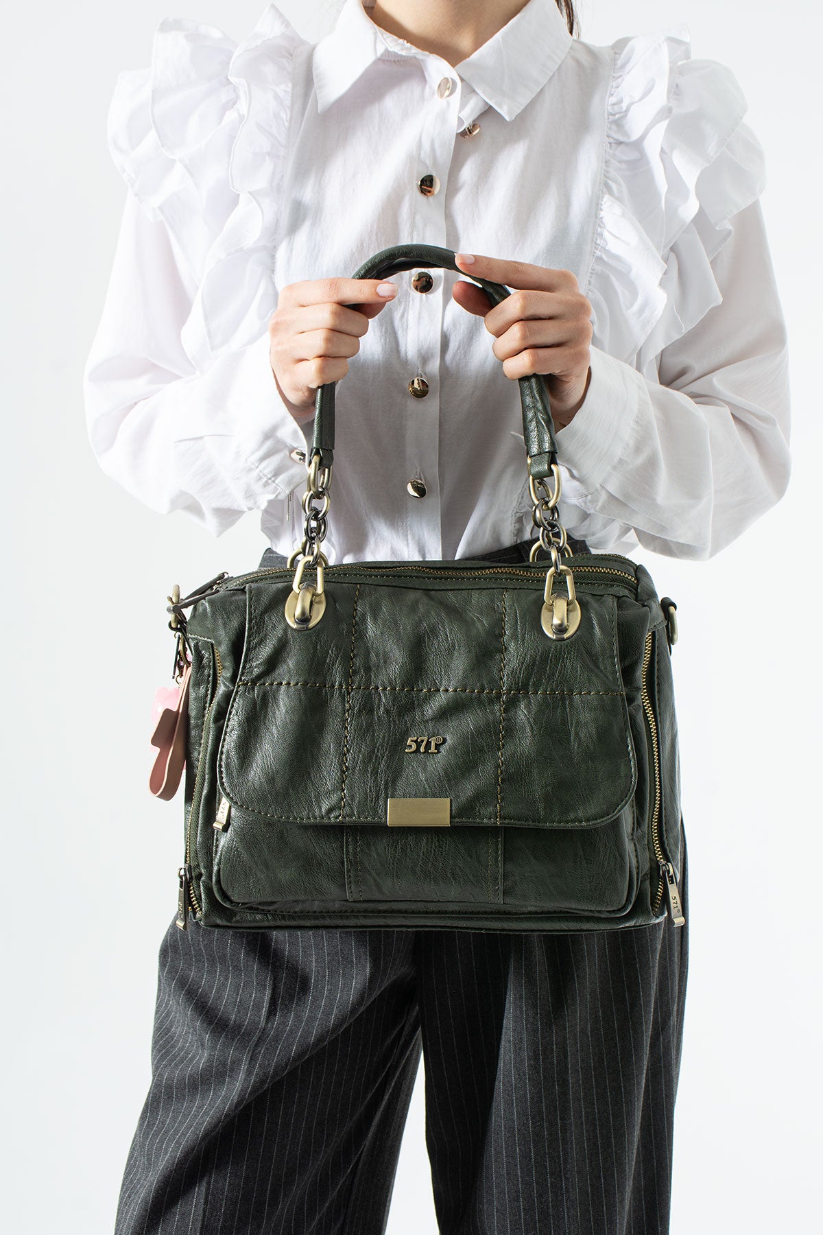 Kol Çapraz İthal Deri Çanta 571-14-17O