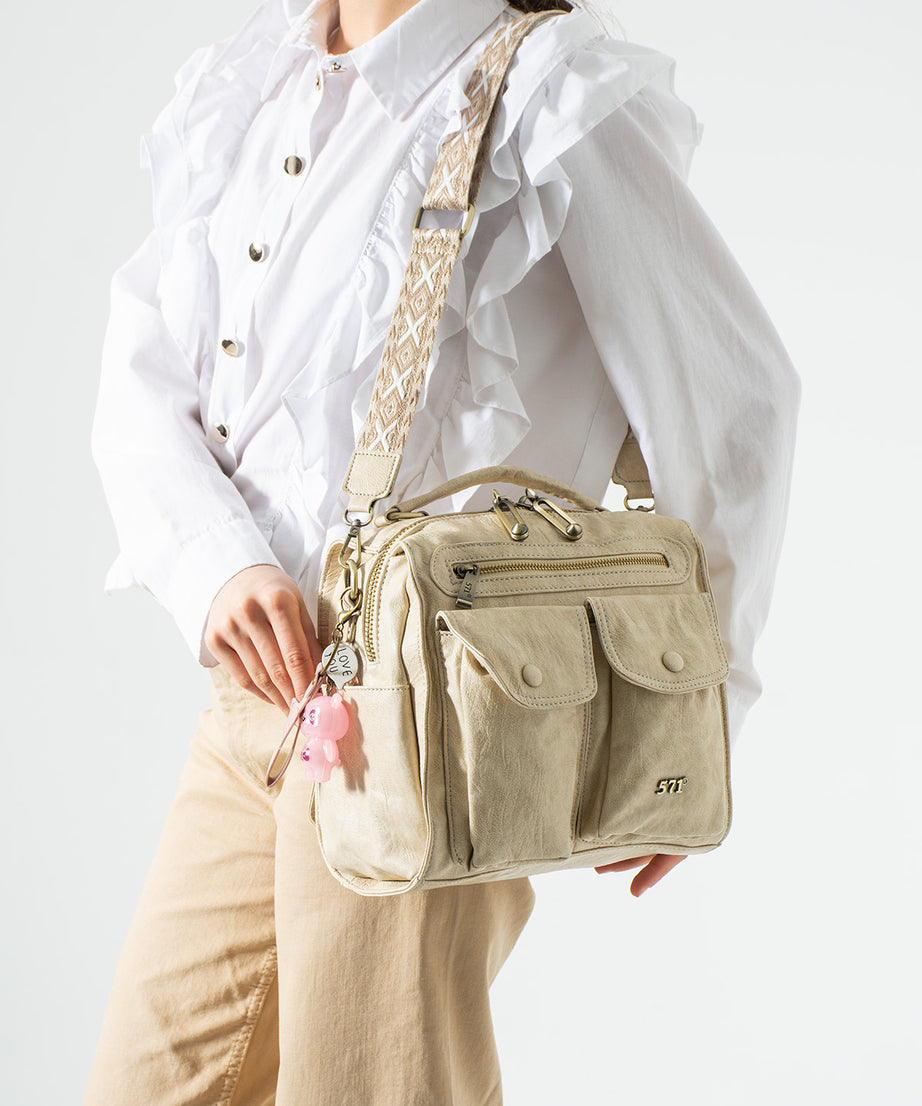 Kol Çapraz İthal Deri Çanta 571-17T