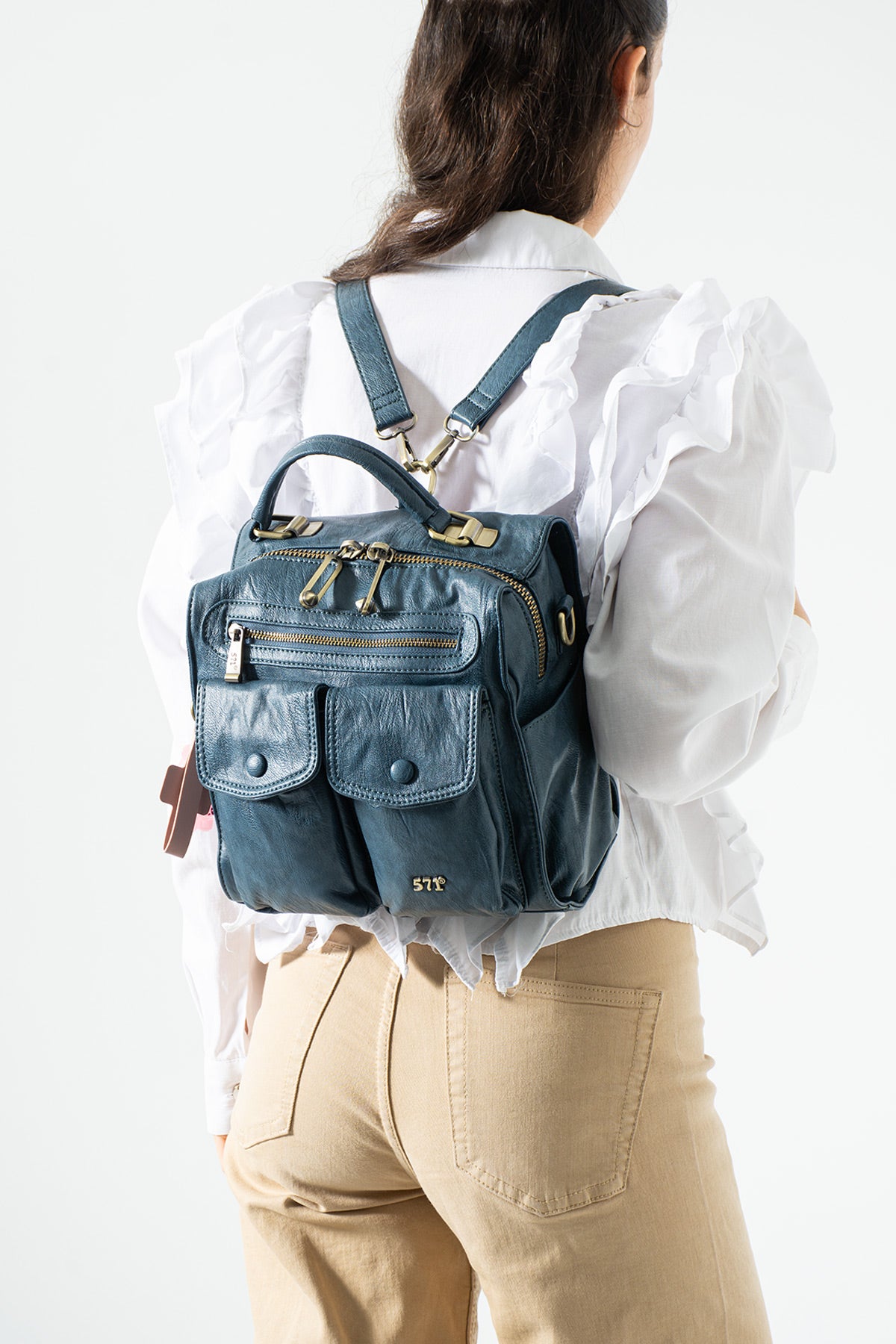 Kol Çapraz İthal Deri Çanta 571-17T