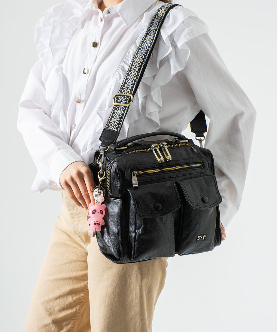 Kol Çapraz İthal Deri Çanta 571-17T