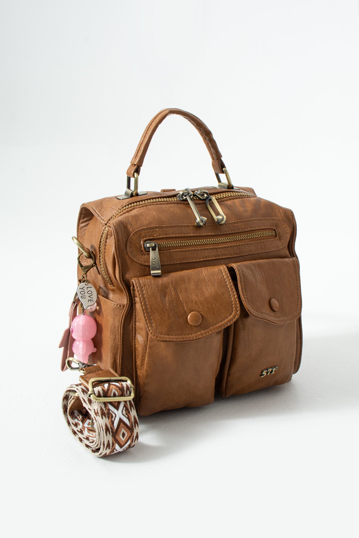 Kol Çapraz İthal Deri Çanta 571-17T