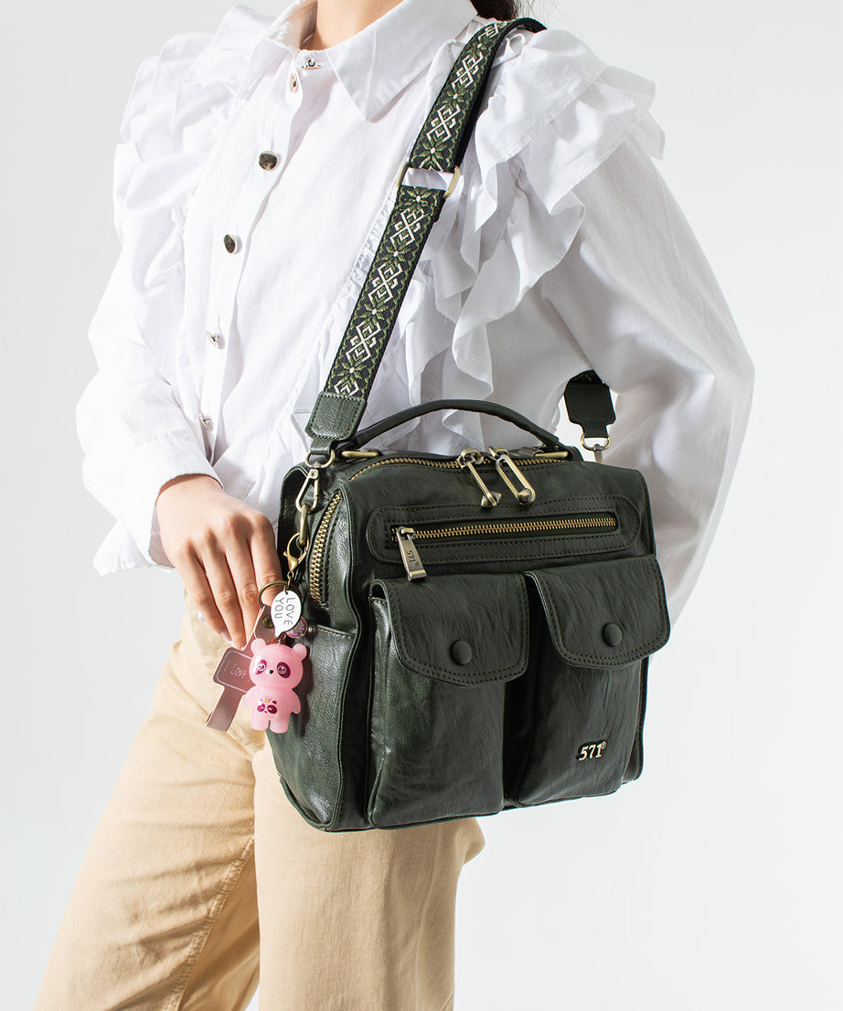 Kol Çapraz İthal Deri Çanta 571-17T