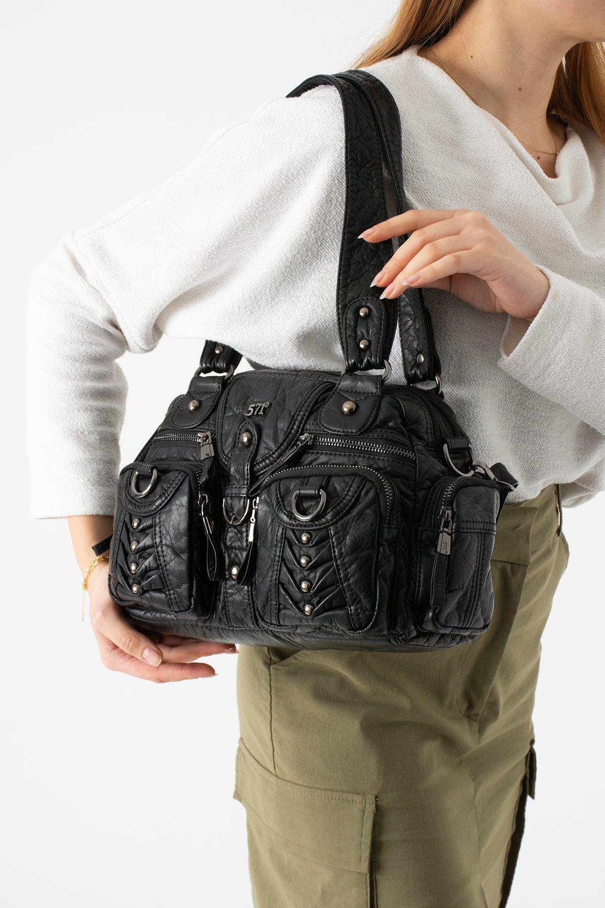 Kol Çapraz İthal Deri Çanta 571-14-18B