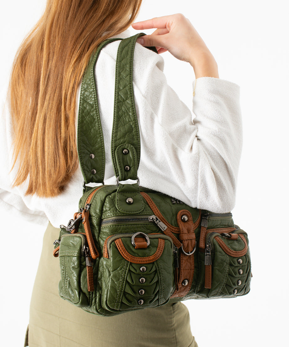 Kol Çapraz İthal Deri Çanta 571-14-18B