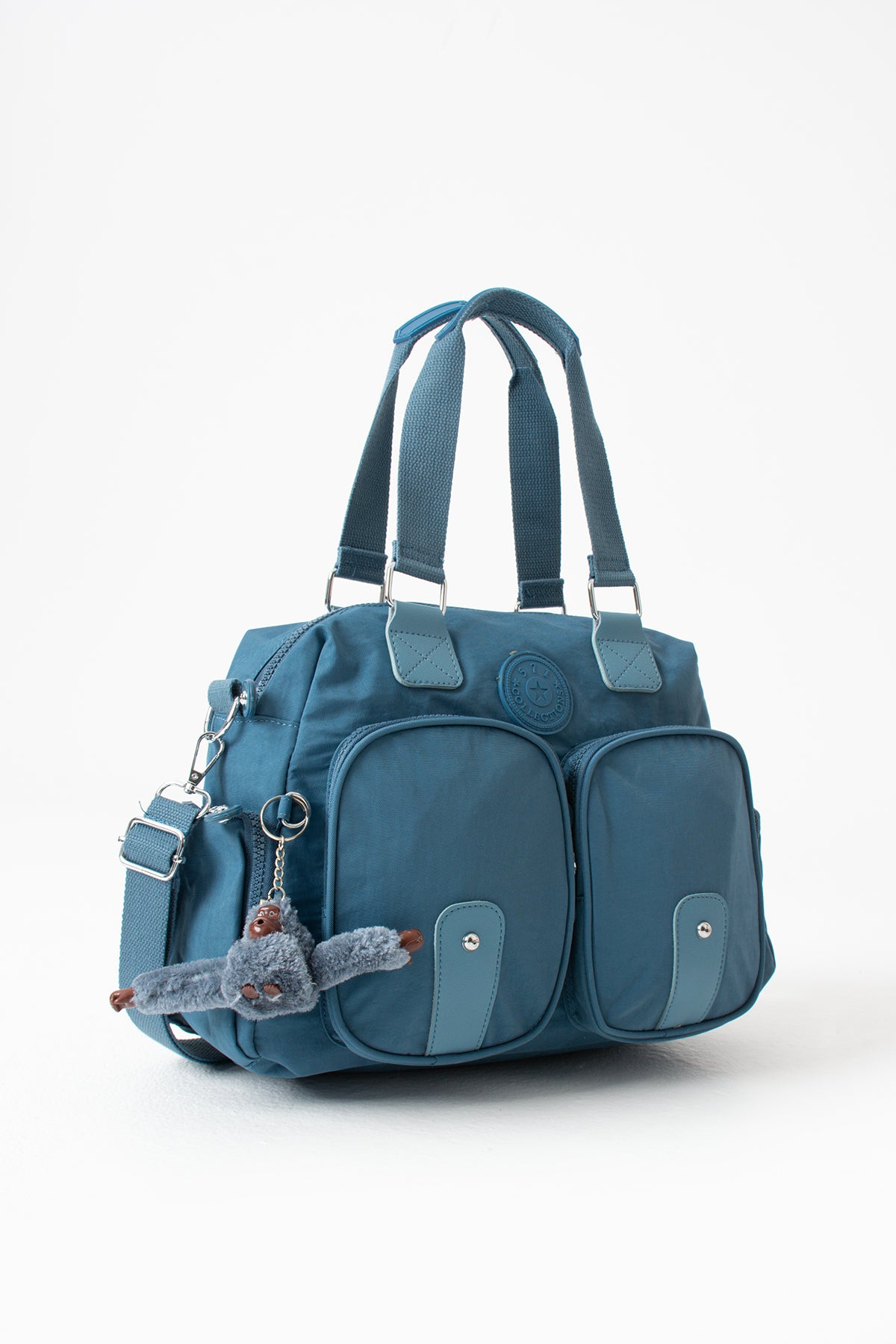 Maymuncuk hediyeli Kol Çapraz İthal kumaş klinkır Çanta 571-14-5k