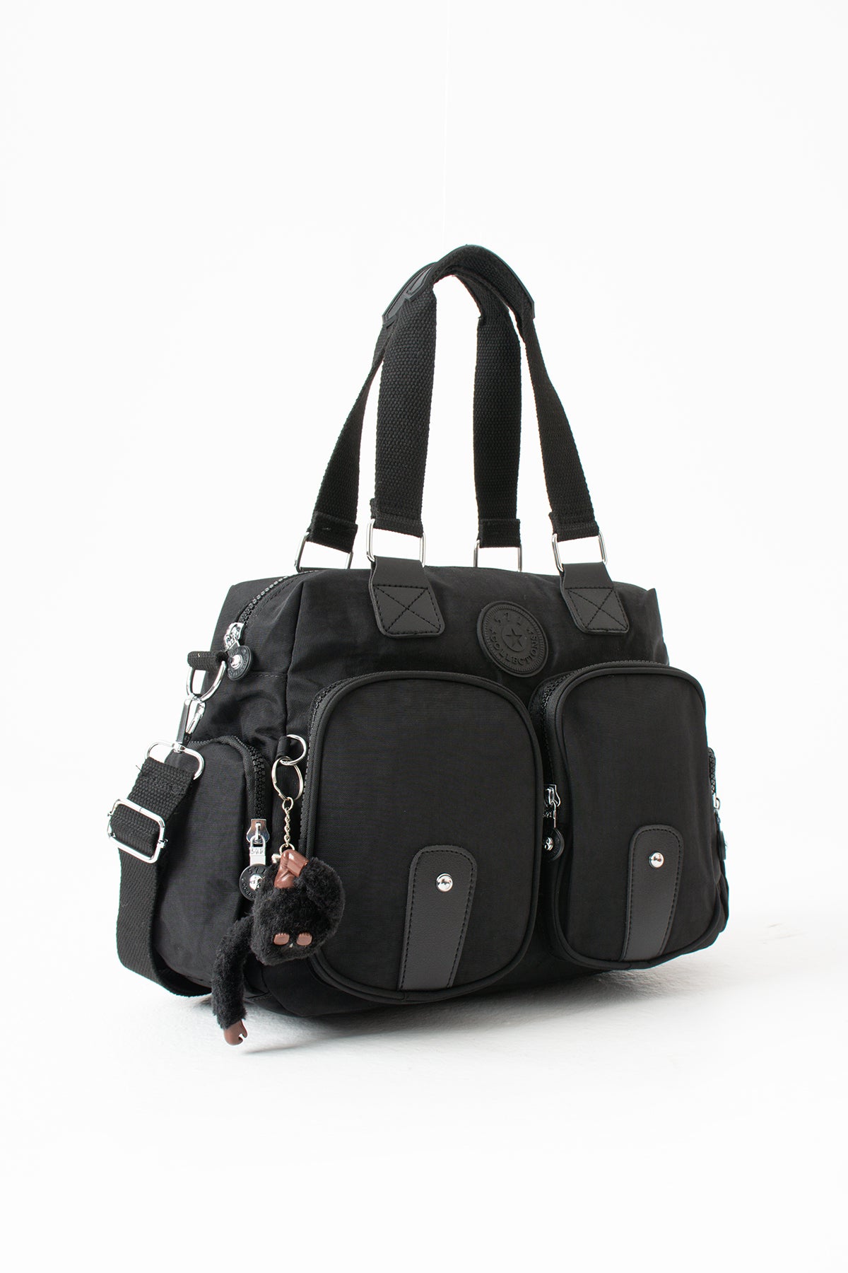 Maymuncuk hediyeli Kol Çapraz İthal kumaş klinkır Çanta 571-14-5k