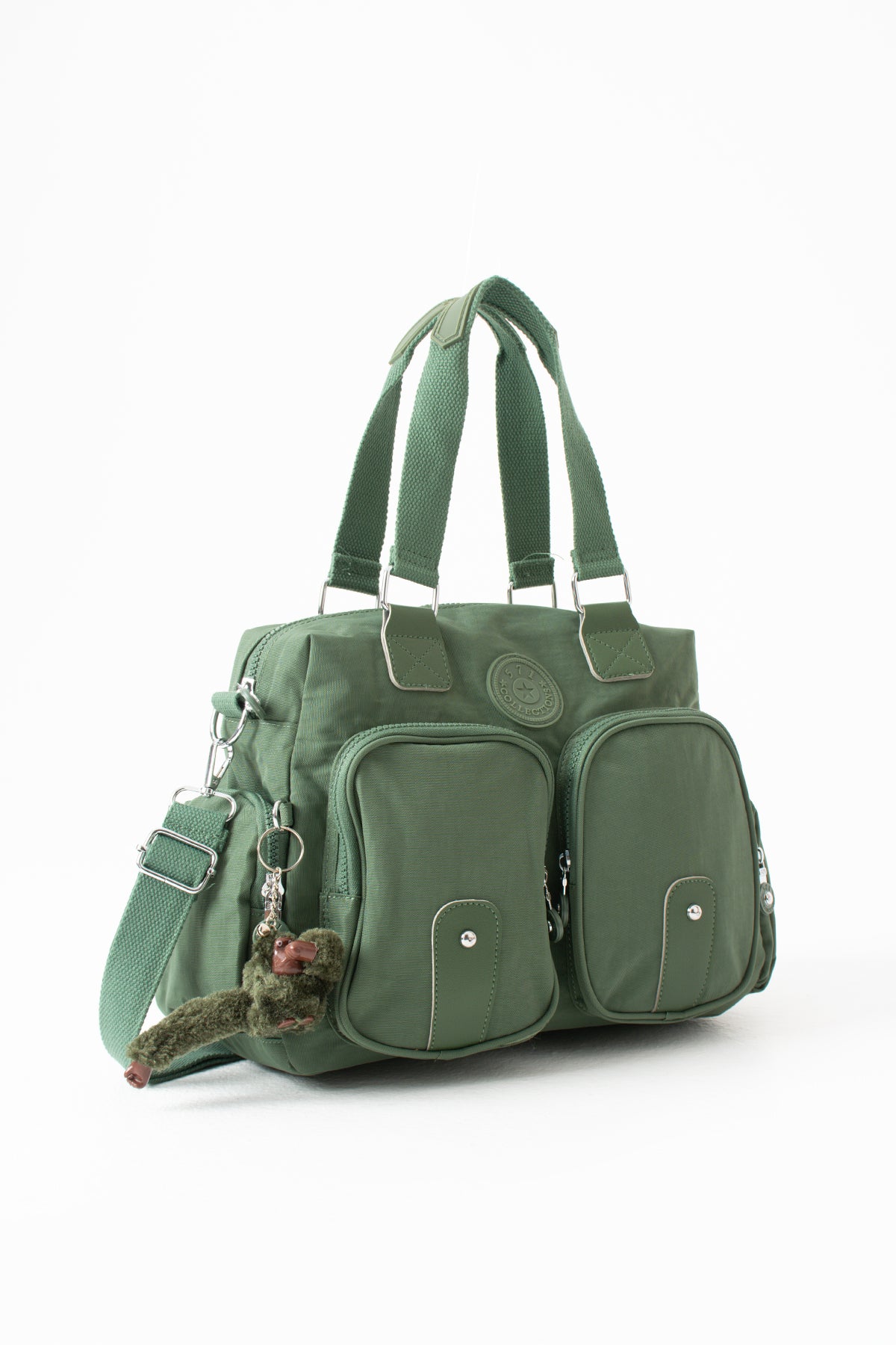 Maymuncuk hediyeli Kol Çapraz İthal kumaş klinkır Çanta 571-14-5k