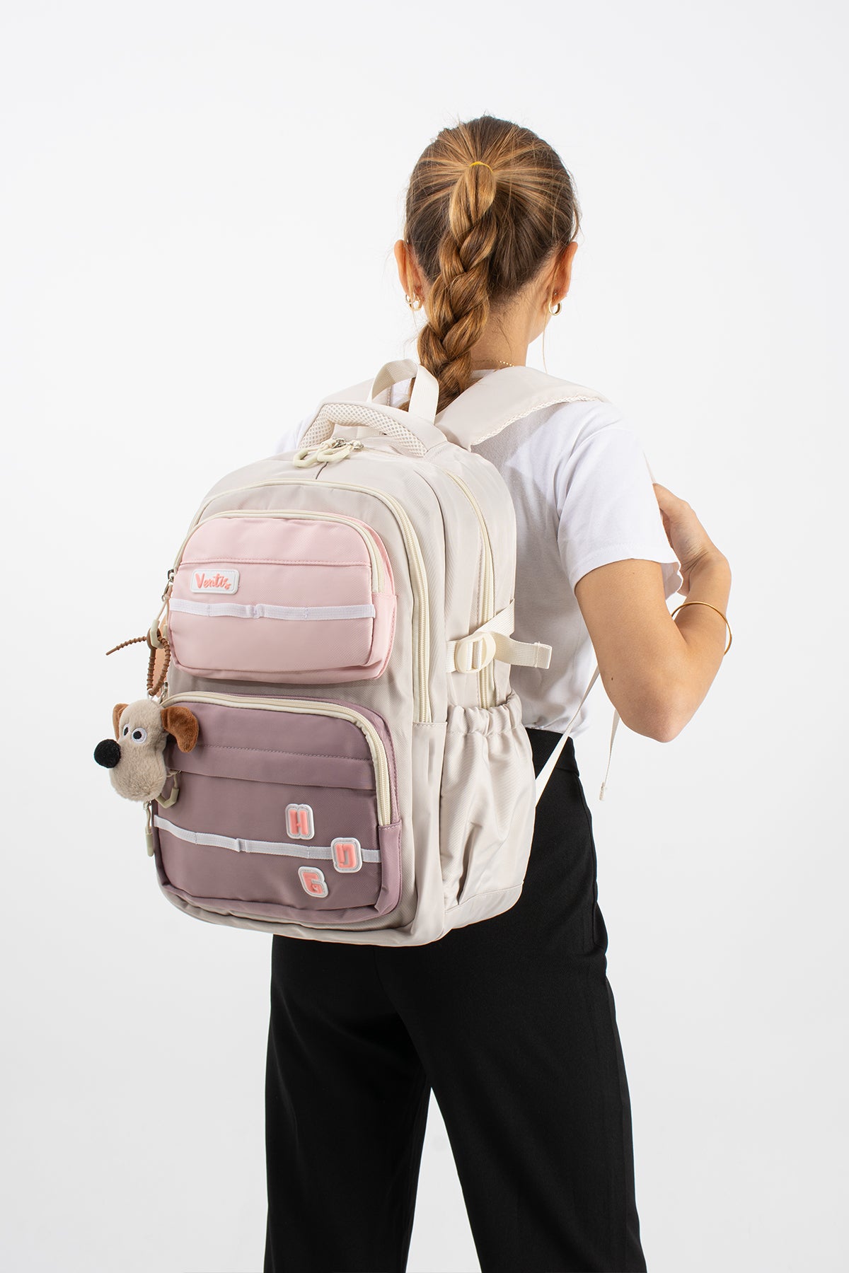 Ultra Hafif Su Geçirmez Çok Cepli Sırt Çantası Unisex Kore Stil  VNT-1-1A