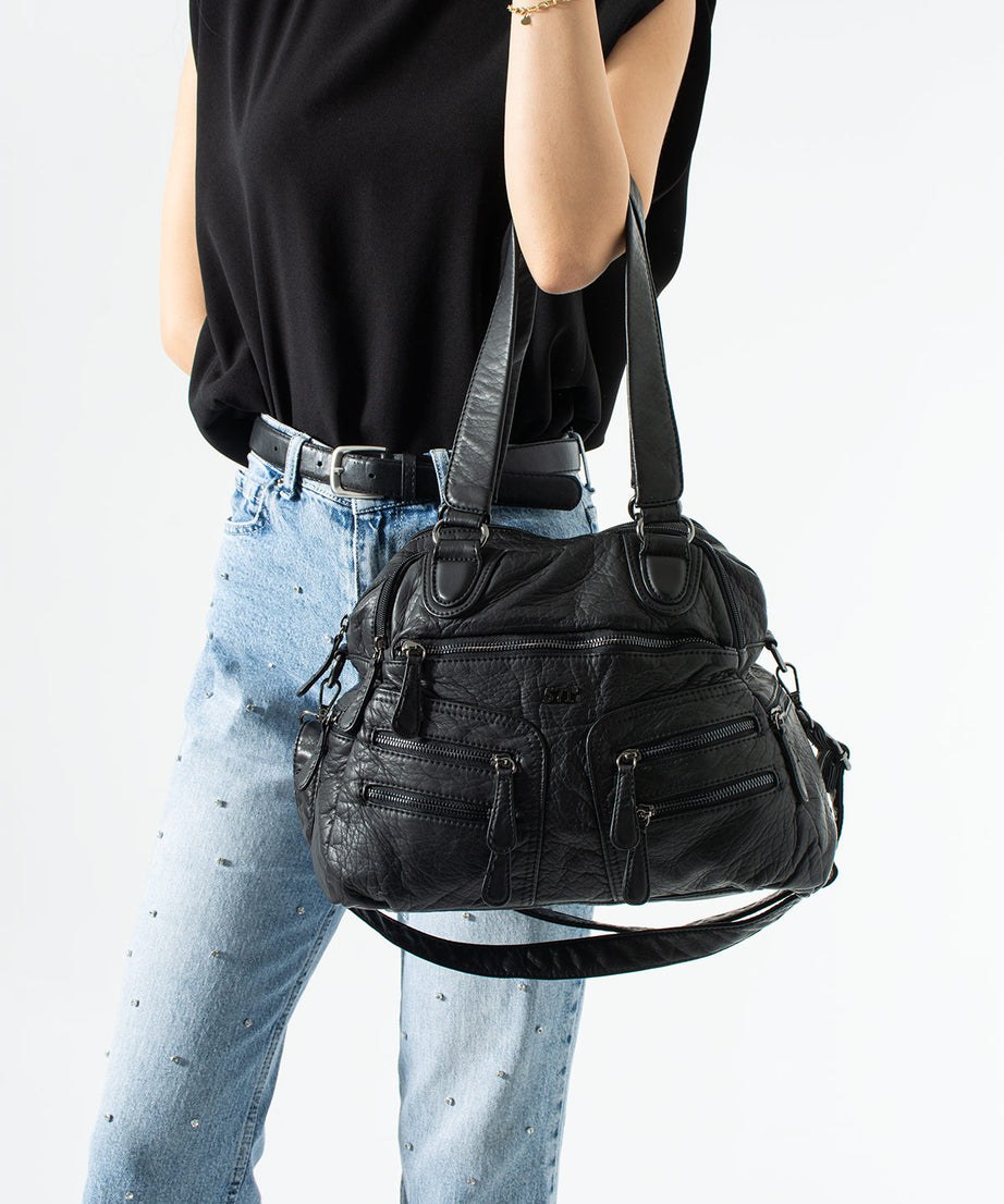 Kol Çapraz İthal Deri Çanta 571-14-18F