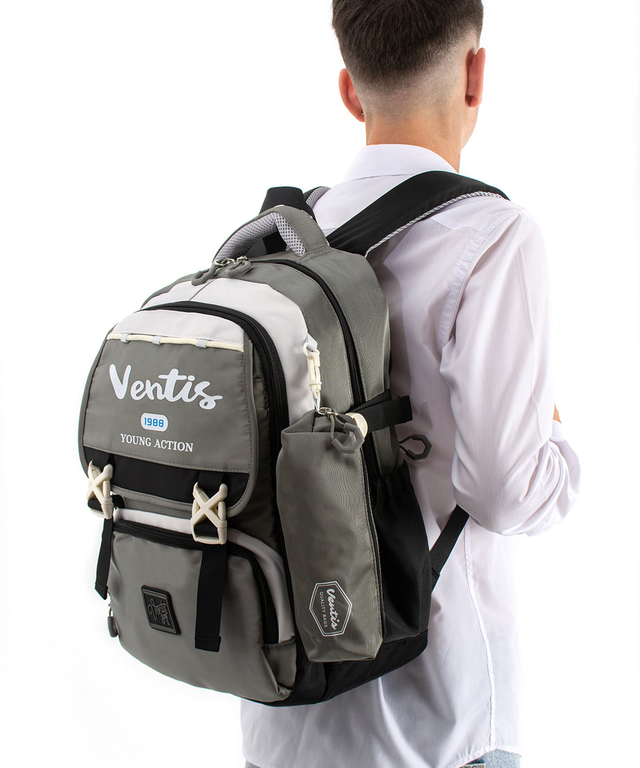 Ultra Hafif Su Geçirmez Çok Cepli Sırt Çantası Unisex Kore Stil  VNT-1-1E