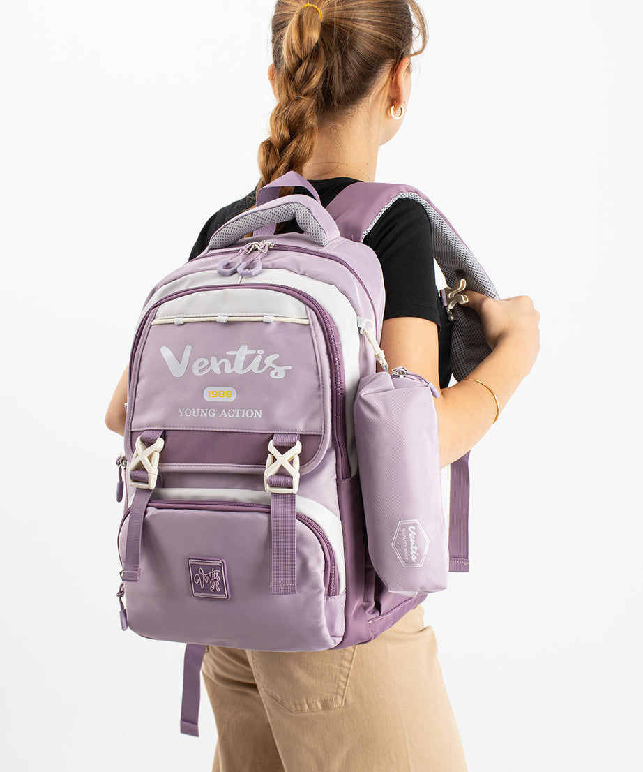 Ultra Hafif Su Geçirmez Çok Cepli Sırt Çantası Unisex Kore Stil  VNT-1-1E