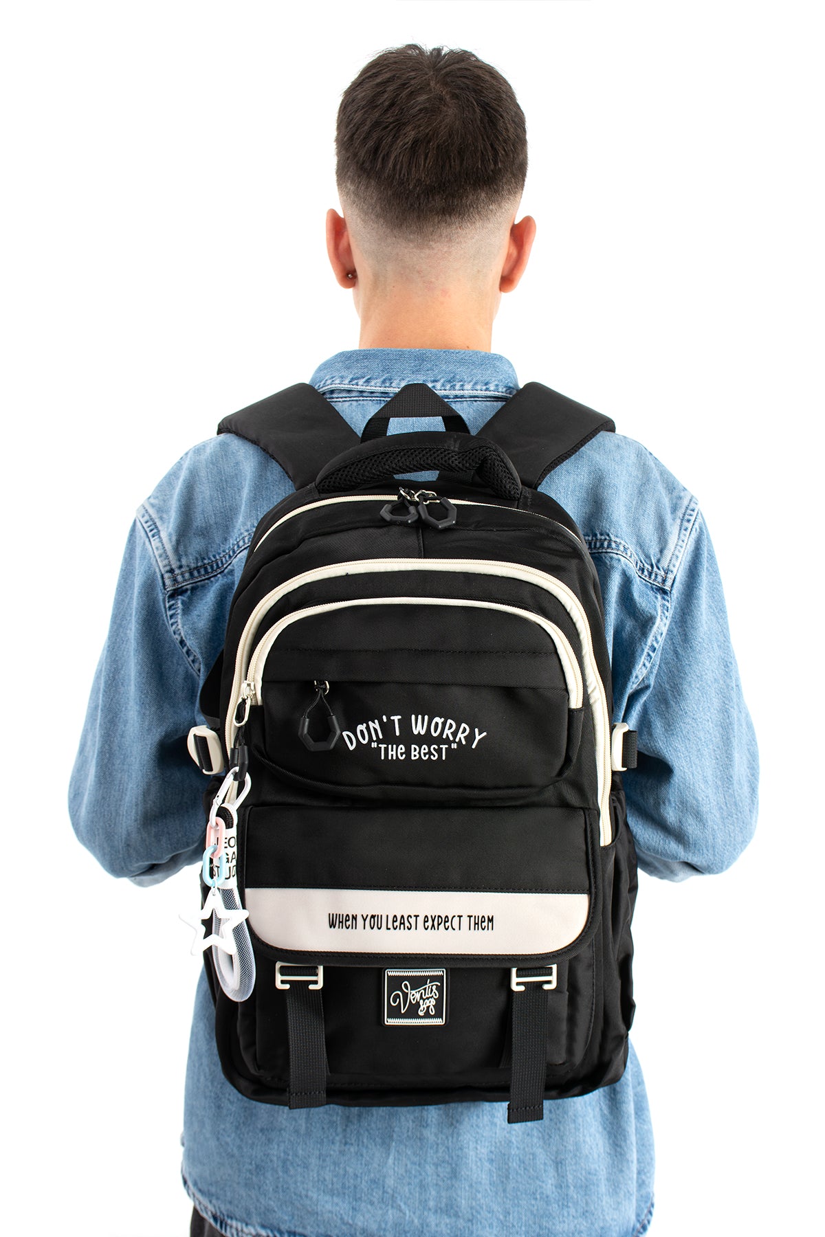 Ultra Hafif Su Geçirmez Çok Cepli Sırt Çantası Unisex Kore Stil  VNT-1-1C