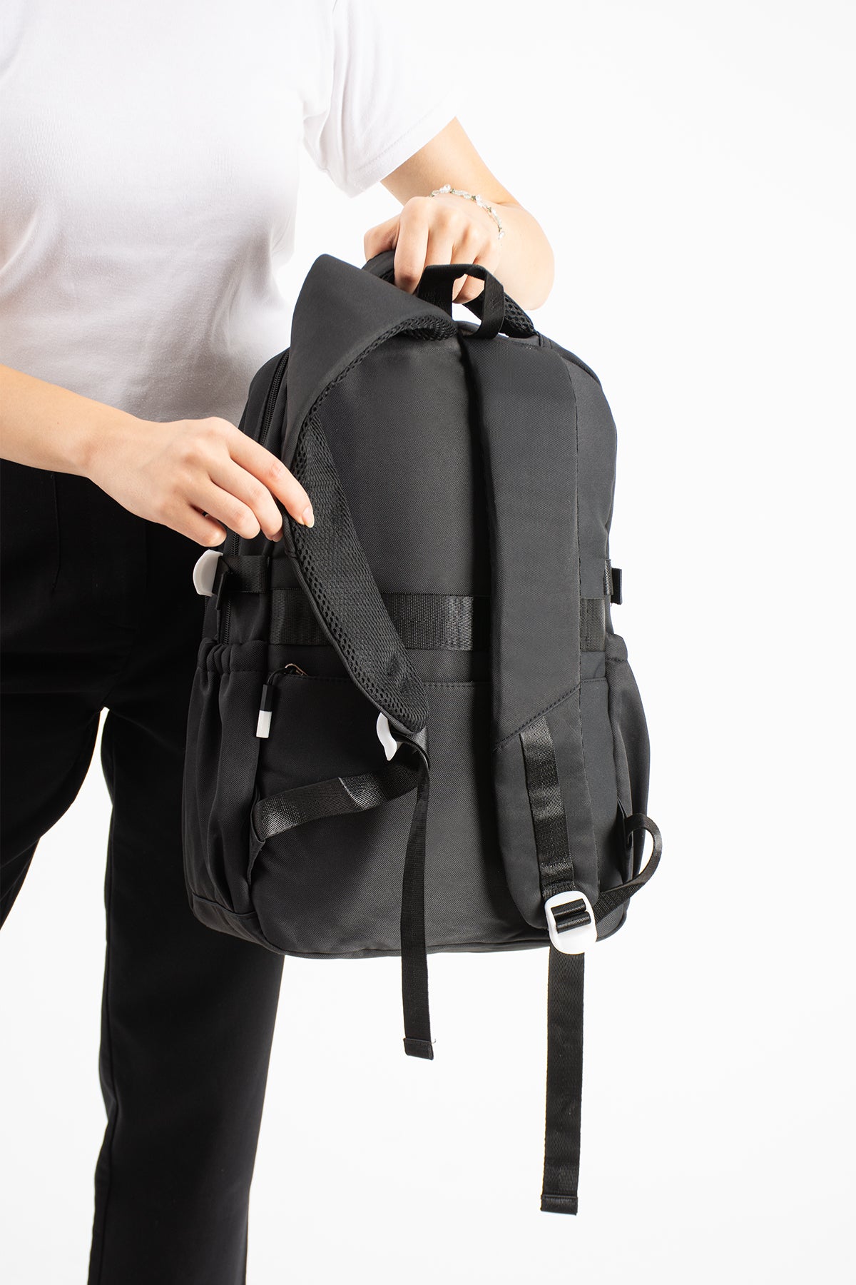 Ultra Hafif Su Geçirmez Çok Cepli Sırt Çantası Unisex Kore Stil  VNT-1-4G