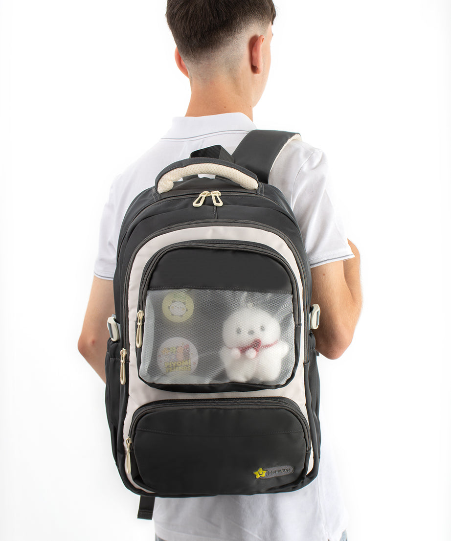 Ultra Hafif Su Geçirmez Çok Cepli Sırt Çantası Unisex Kore Stil  VNT-1-1G