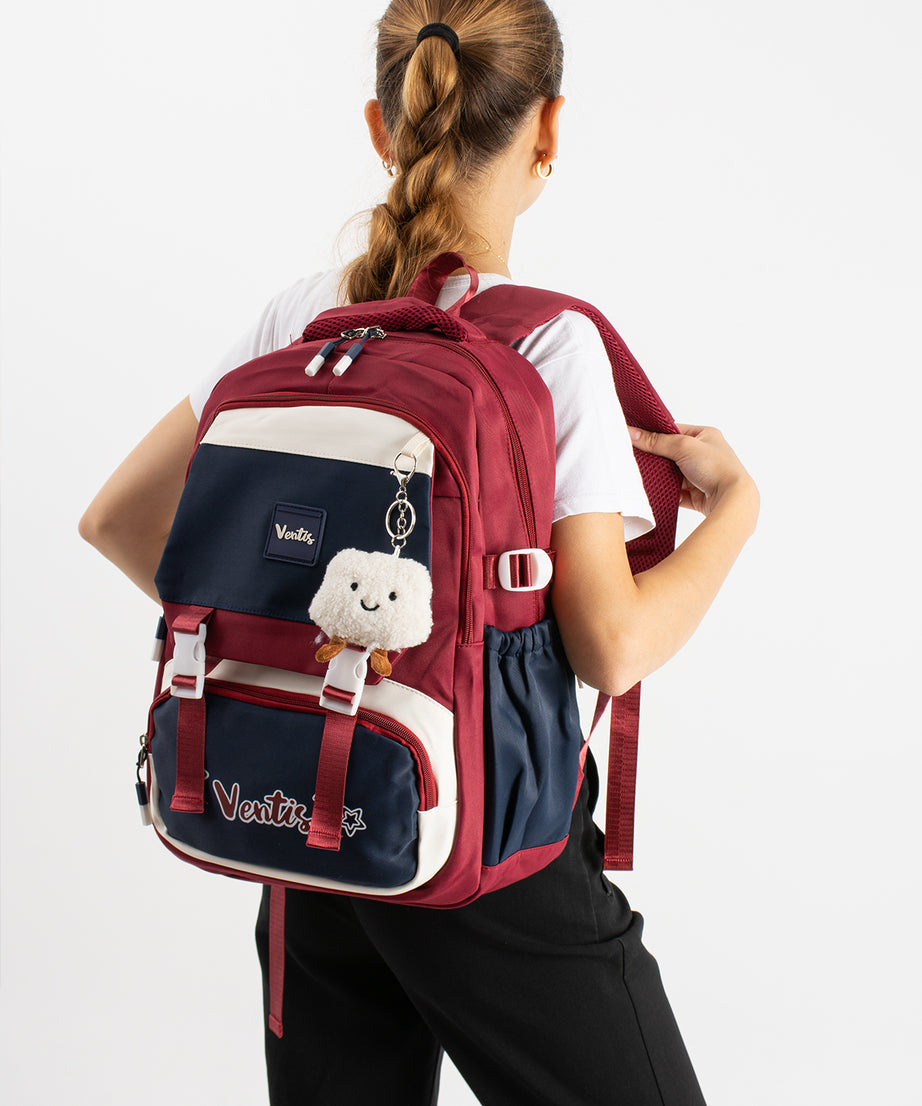 Ultra Hafif Su Geçirmez Çok Cepli Sırt Çantası Unisex Kore Stil  VNT-1-4G