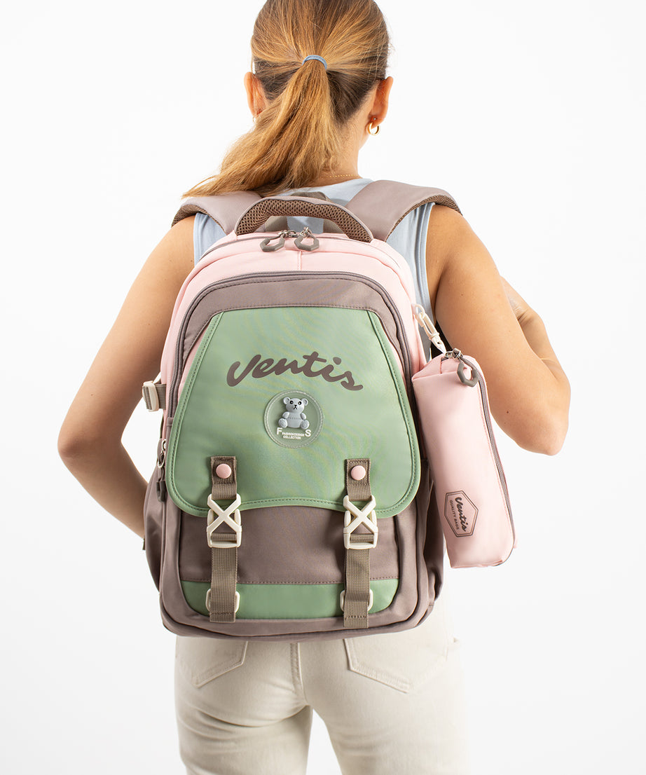 Ultra Hafif Su Geçirmez Çok Cepli Sırt Çantası Unisex Kore Stil  VNT-1-1D