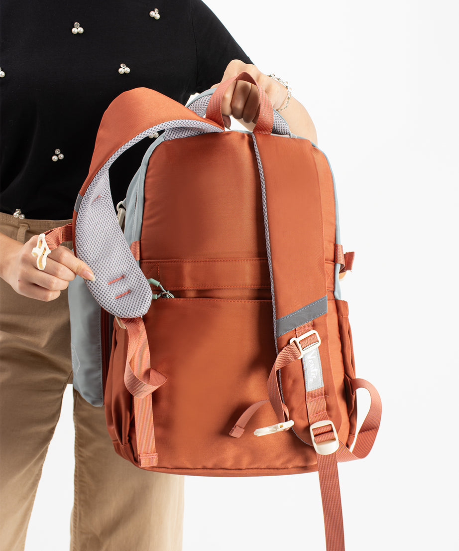 Ultra Hafif Su Geçirmez Çok Cepli Sırt Çantası Unisex Kore Stil  VNT-1-1E