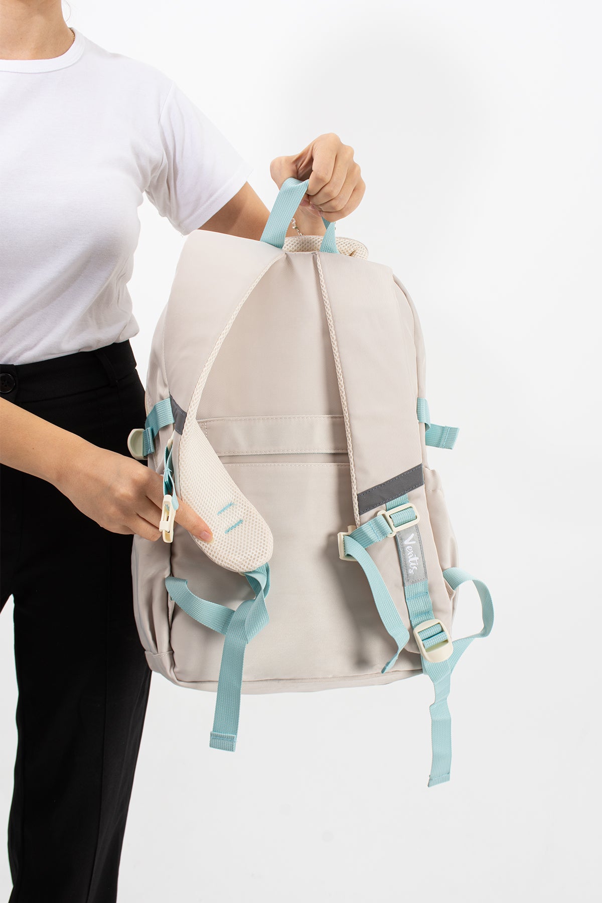 Ultra Hafif Su Geçirmez Çok Cepli Sırt Çantası Unisex Kore Stil  VNT-1-1A