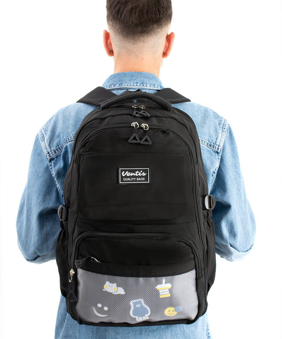Ultra Hafif Su Geçirmez Çok Cepli Sırt Çantası Unisex Kore Stil  VNT-1-7D