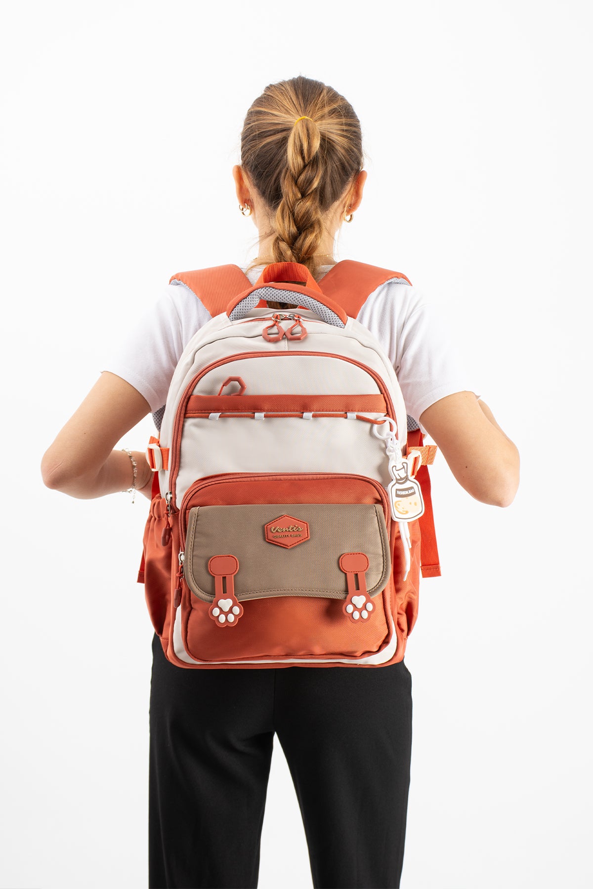 Ultra Hafif Su Geçirmez Çok Cepli Sırt Çantası Unisex Kore Stil  VNT-1-1F