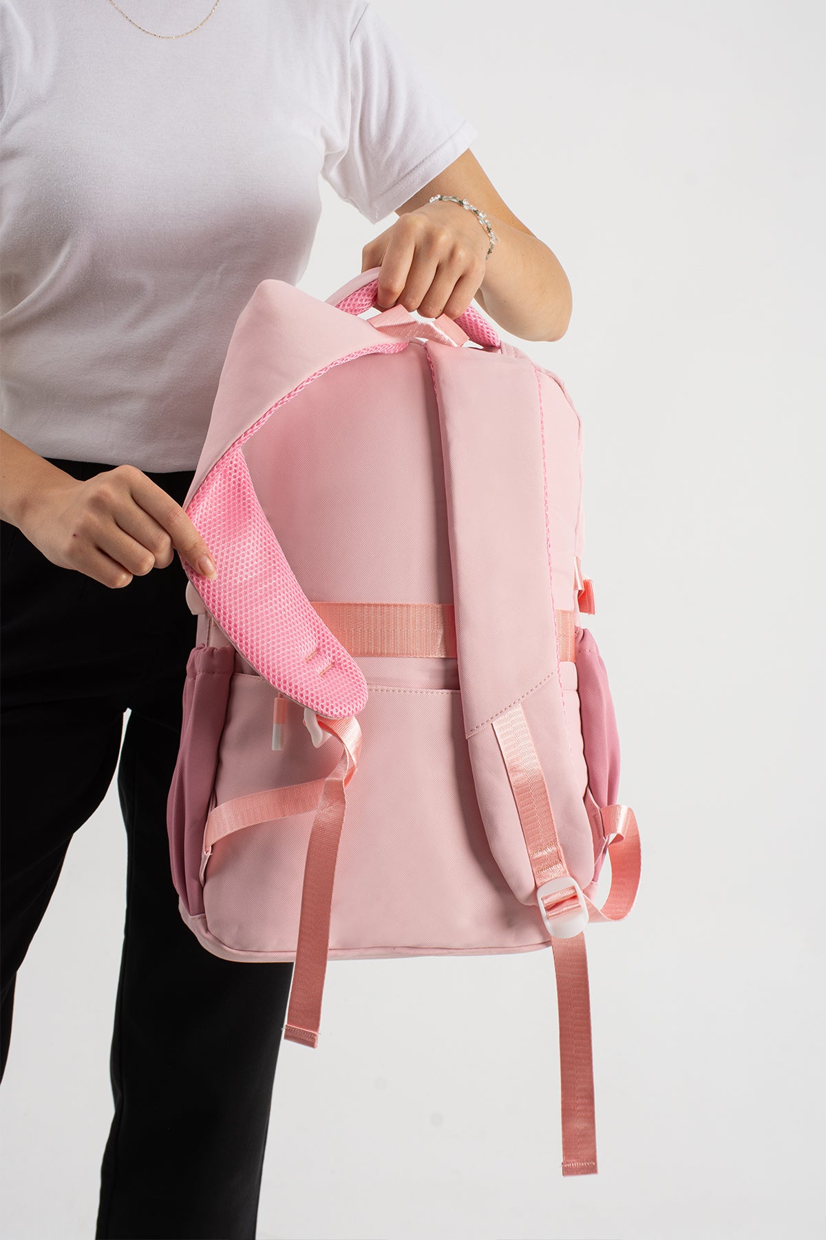 Ultra Hafif Su Geçirmez Çok Cepli Sırt Çantası Unisex Kore Stil  VNT-1-4G