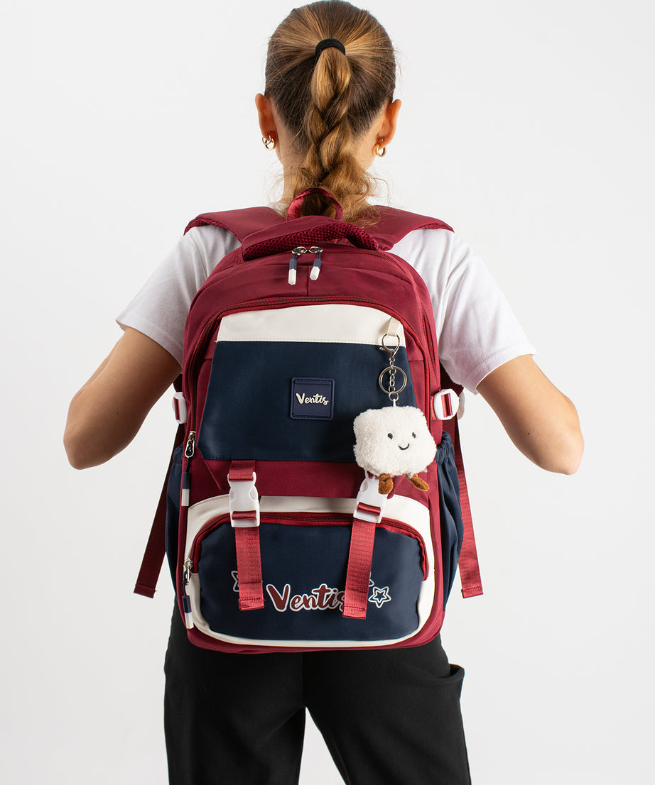 Ultra Hafif Su Geçirmez Çok Cepli Sırt Çantası Unisex Kore Stil  VNT-1-4G