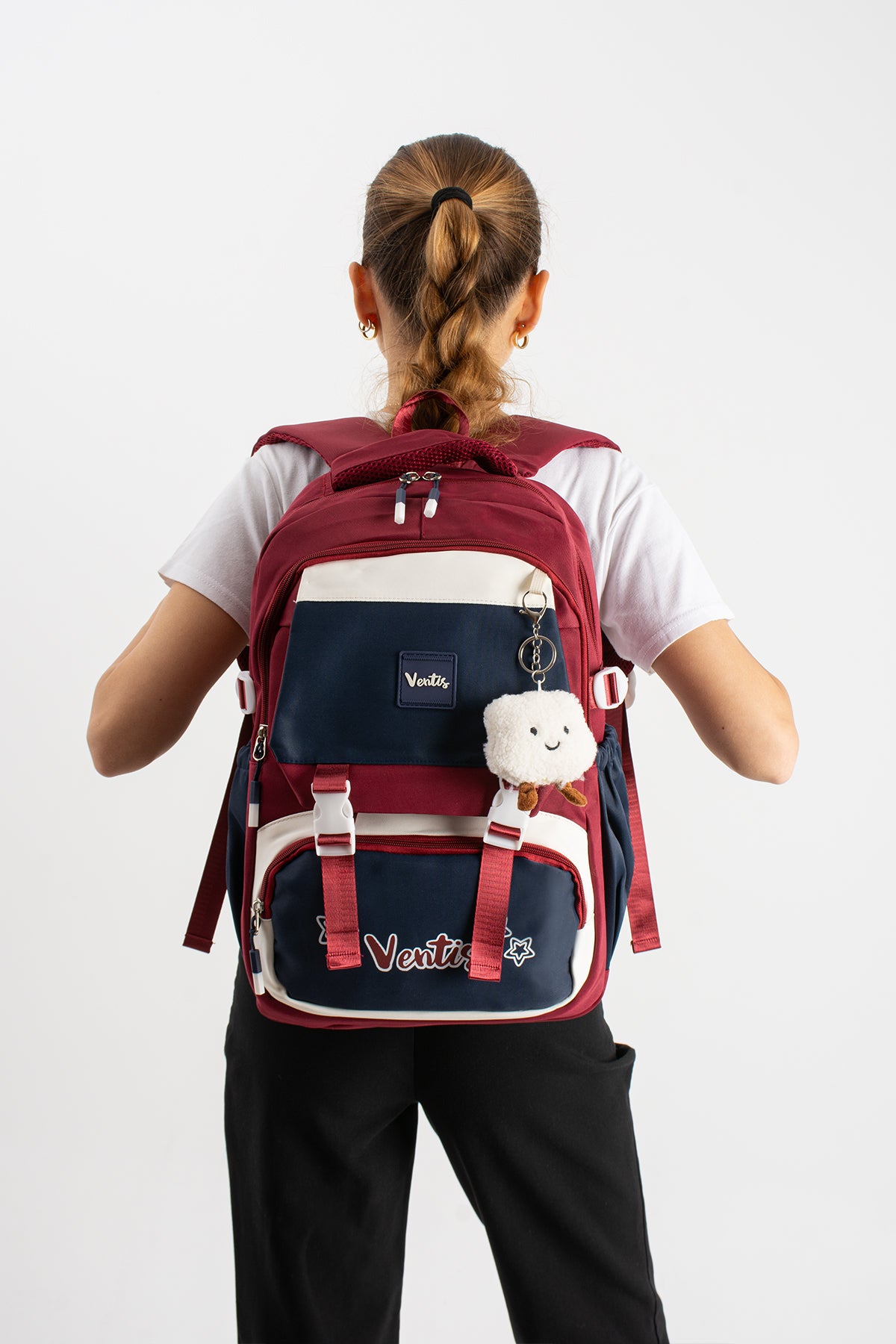 Ultra Hafif Su Geçirmez Çok Cepli Sırt Çantası Unisex Kore Stil  VNT-1-4G