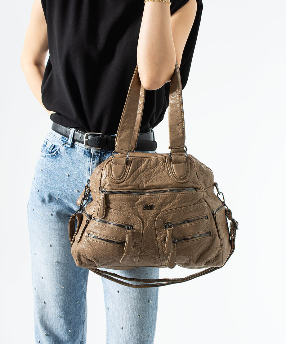 Kol Çapraz İthal Deri Çanta 571-14-18F