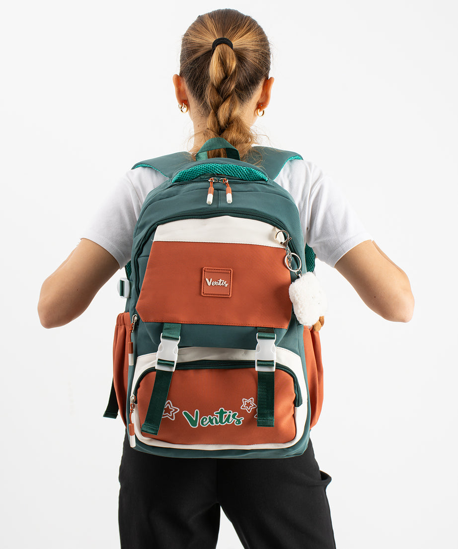 Ultra Hafif Su Geçirmez Çok Cepli Sırt Çantası Unisex Kore Stil  VNT-1-4G