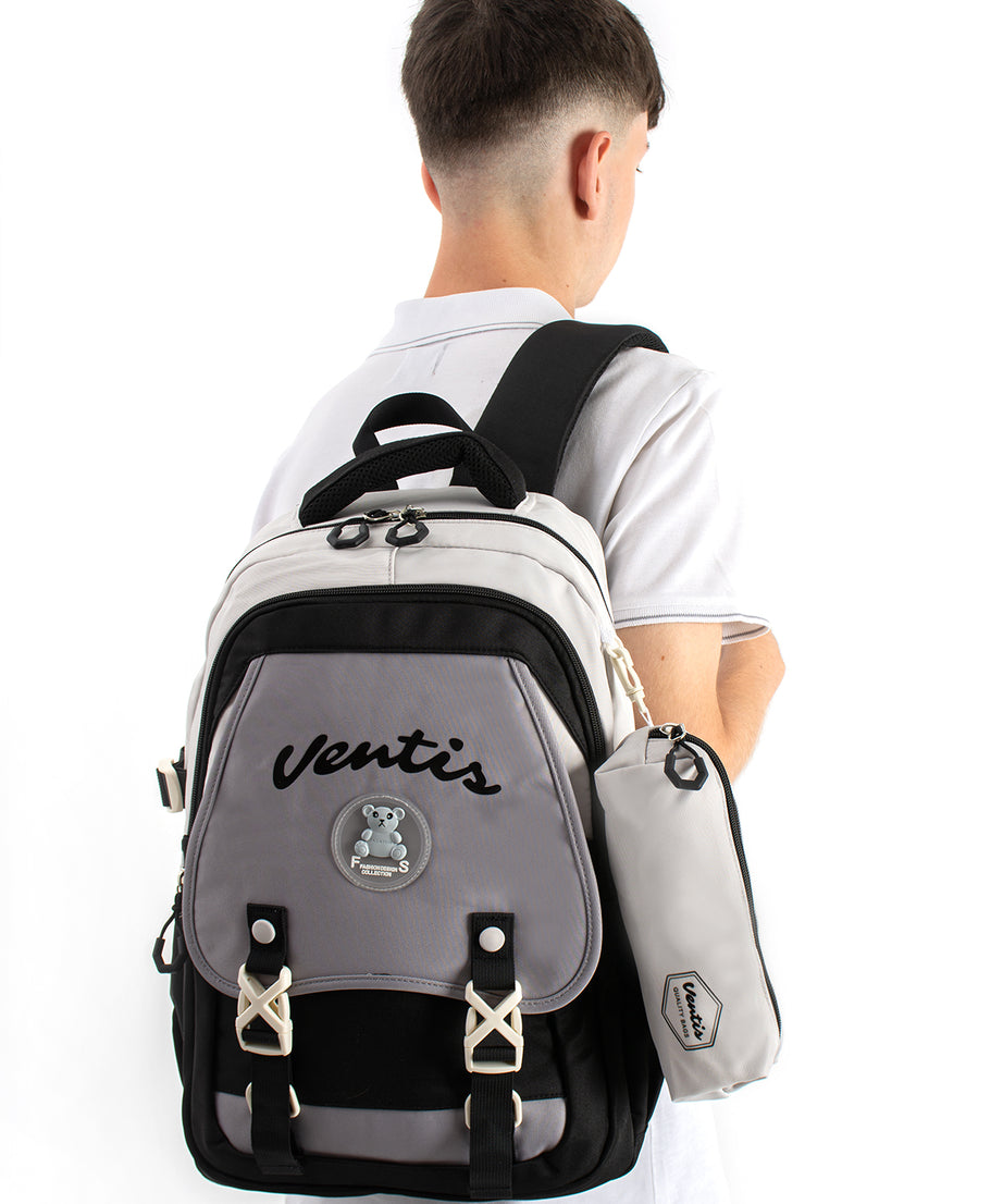 Ultra Hafif Su Geçirmez Çok Cepli Sırt Çantası Unisex Kore Stil  VNT-1-1D