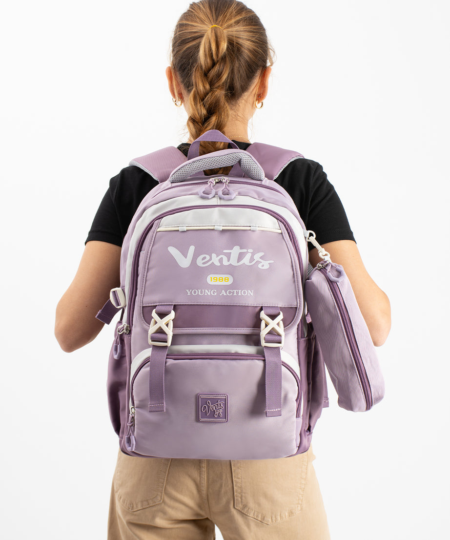 Ultra Hafif Su Geçirmez Çok Cepli Sırt Çantası Unisex Kore Stil  VNT-1-1E