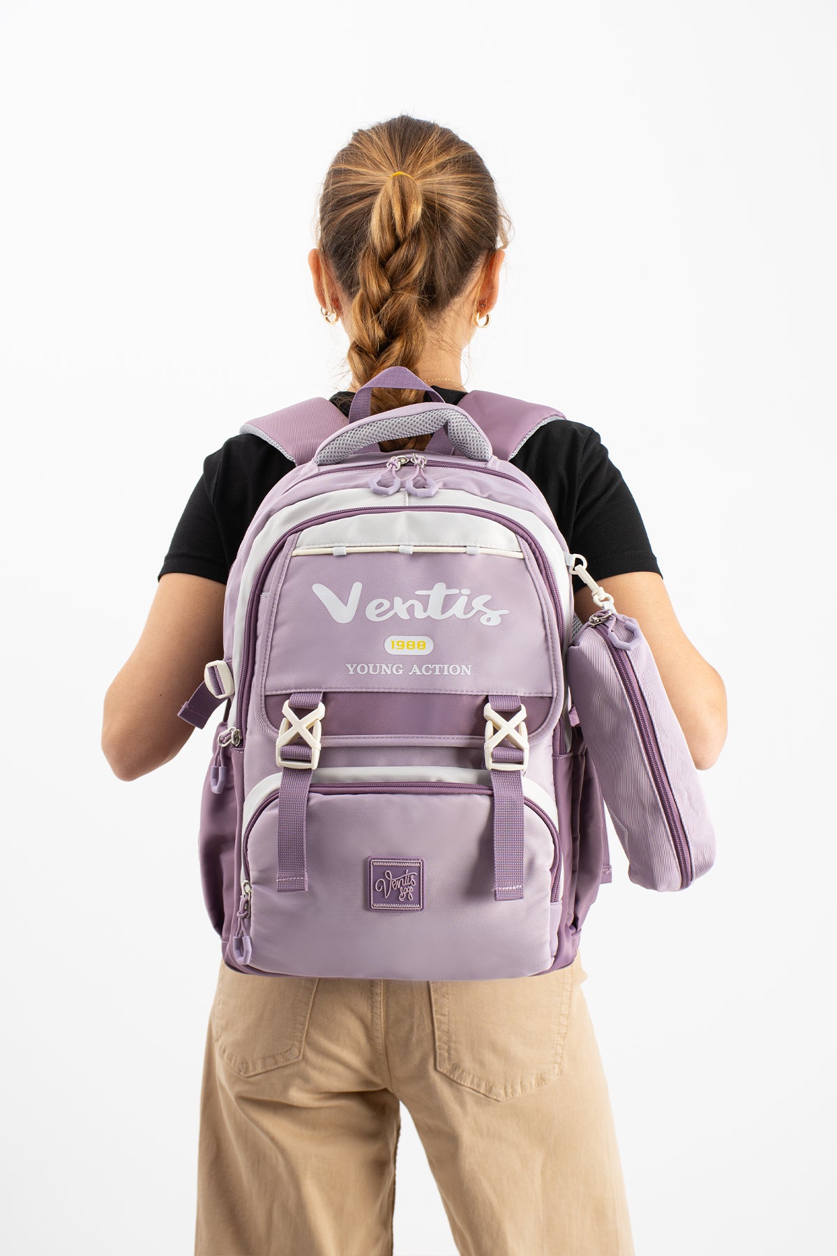Ultra Hafif Su Geçirmez Çok Cepli Sırt Çantası Unisex Kore Stil  VNT-1-1E