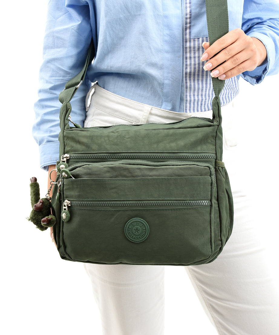 Ultra Hafif Su Geçirmez Çok Cepli Omuz Çantası (Model: 571-6A)